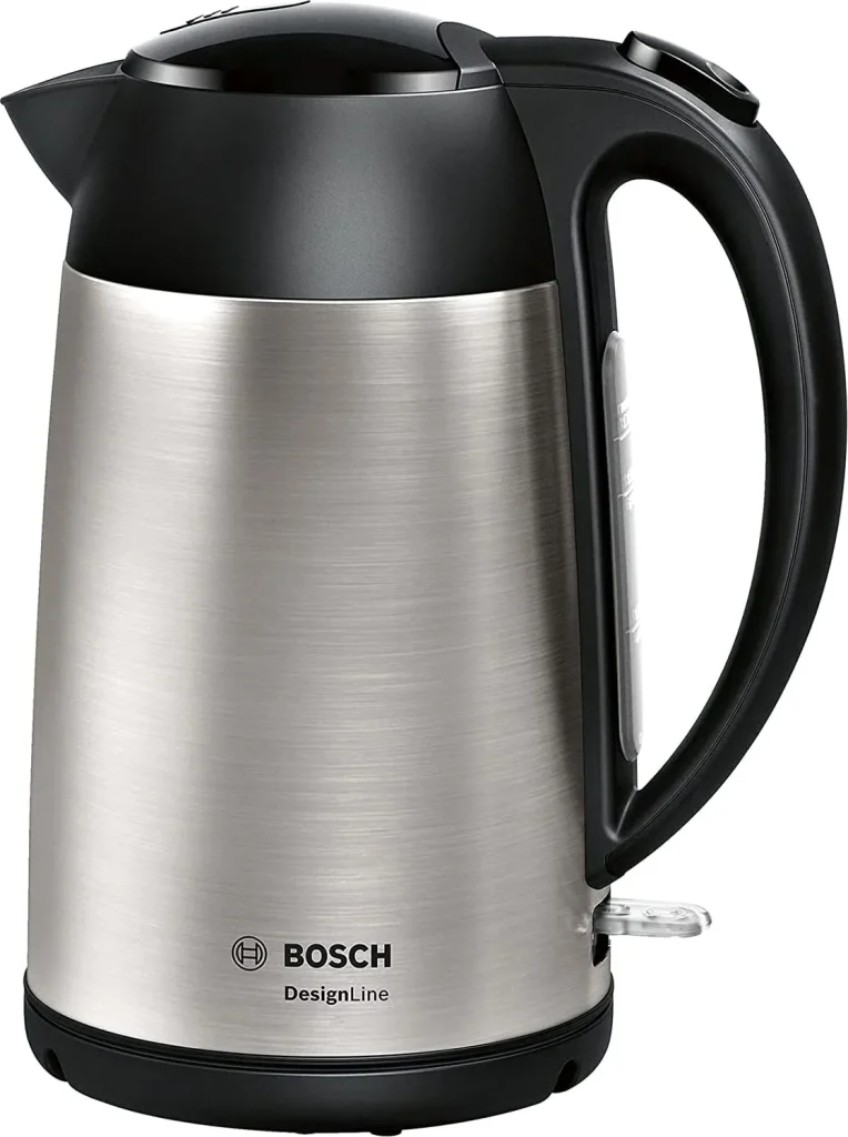 Bosch Bollitore elettrico Potenza 2400 Watt Capacità 1.7 Litri Base 360° colore Inox - TWK3P420