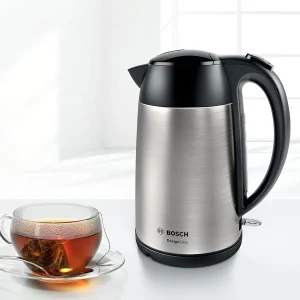 Bosch Bollitore elettrico Potenza 2400 Watt Capacità 1.7 Litri Base 360° colore Inox - TWK3P420