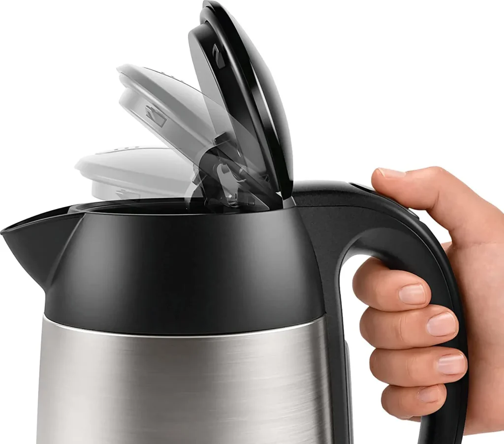 Bosch Bollitore elettrico Potenza 2400 Watt Capacità 1.7 Litri Base 360° colore Inox - TWK3P420
