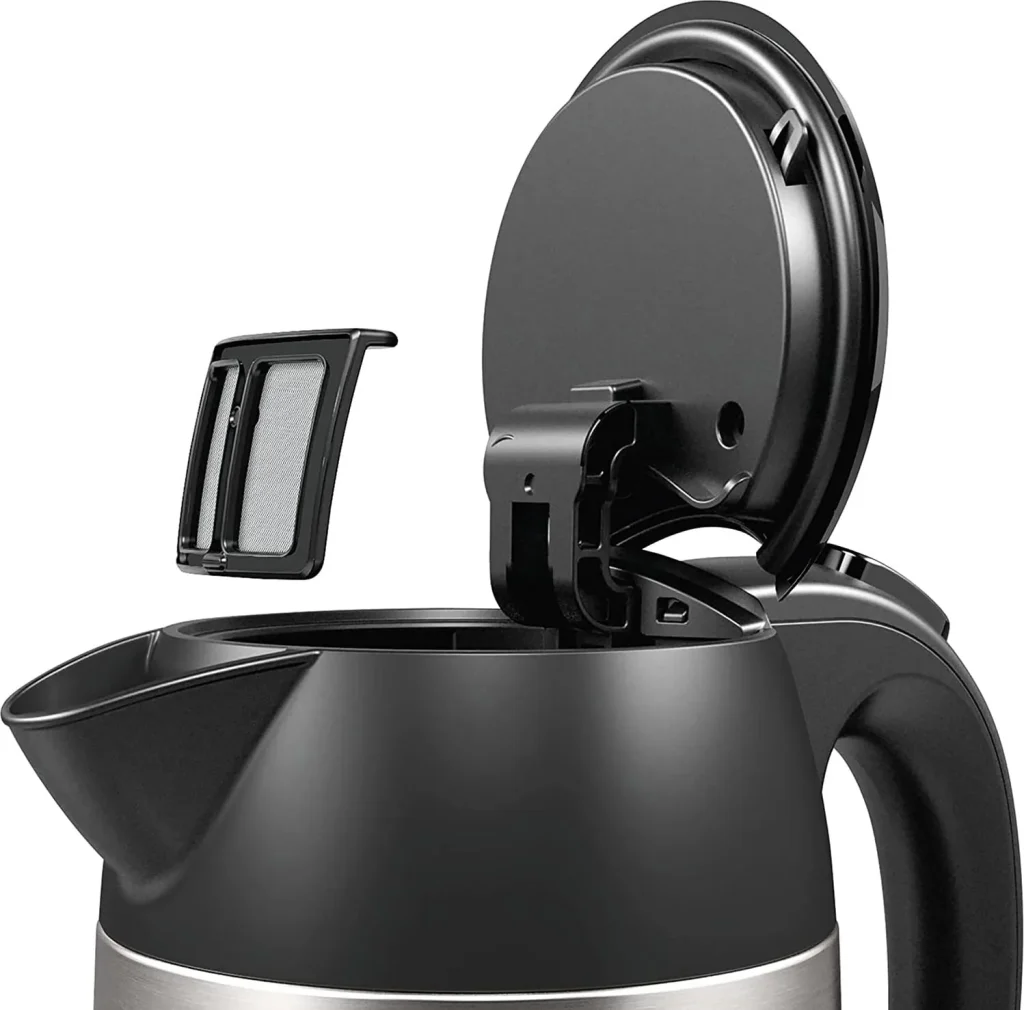 Bosch Bollitore elettrico Potenza 2400 Watt Capacità 1.7 Litri Base 360° colore Inox - TWK3P420