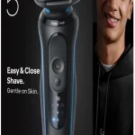 Braun Rasoio Elettrico Ricaricabile Wet & Dry 3 Lame Autonomia 50 min colore Nero serie 5 - 52-B1000S