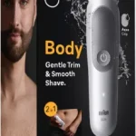 Braun Rifinitore Corpo a Batteria Wet & Dry Ricaricabile Autonomia 100 Minuti colore Grigio serie 5 - BG5550