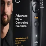 Braun Regolabarba a Batteria Wet & Dry Autonomia 120 Minuti colore Nero BeardTrimmer serie 5 - BT5520