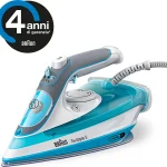 Braun Ferro da Stiro a Vapore Potenza 2600 Watt Funzione Vapore Verticale Sistema Anticalcare - SI5006BL