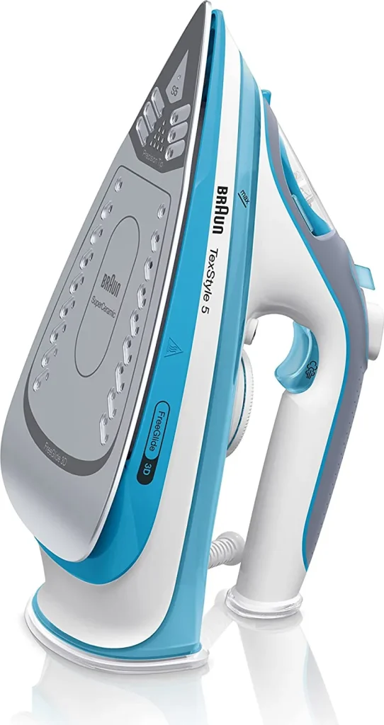 Braun Ferro da Stiro a Vapore Potenza 2600 Watt Funzione Vapore Verticale Sistema Anticalcare - SI5006BL