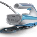 Braun Ferro da Stiro a Vapore Potenza 2600 Watt Funzione Vapore Verticale Sistema Anticalcare - SI5006BL