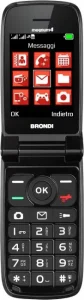Brondi Magnum 4 - Telefono Cellulare Dual SIM Display 2.8" Batteria 800 mAh Fotocamera con Bluetooth colore Nero - 10278010