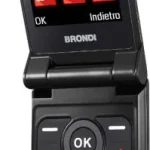 Brondi Magnum 4 - Telefono Cellulare Dual SIM Display 2.8" Batteria 800 mAh Fotocamera con Bluetooth colore Nero - 10278010