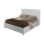 Camera da letto Denise bianco olmo e armadio con specchi