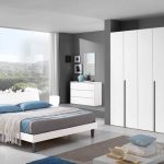 Camera da letto Manitoba bianca