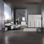 Camera da letto Manitoba grigio cemento