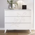 Camera da letto Pamuk bianco opaco