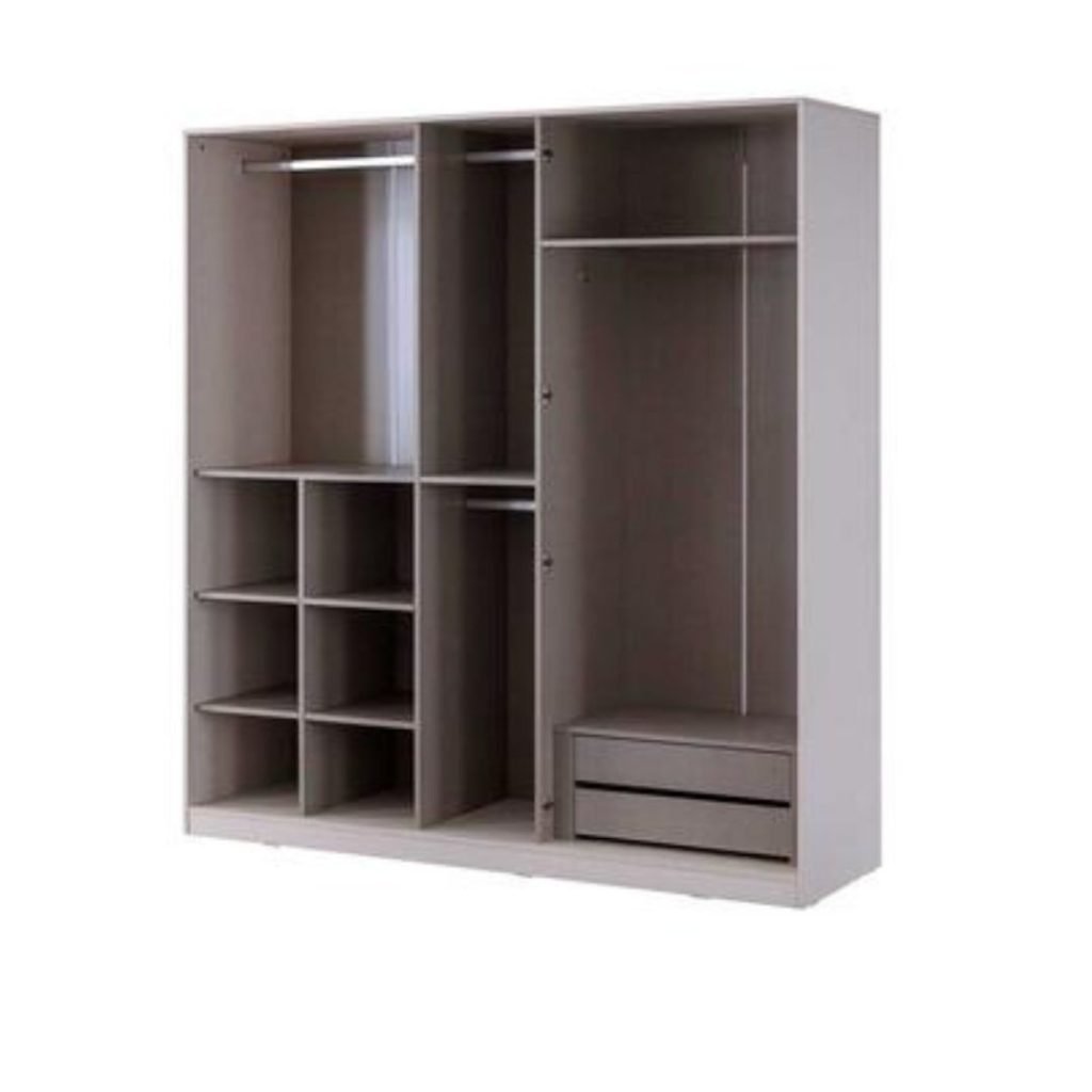 Camera da letto Piedra in colore vizon beige e kaplan 321