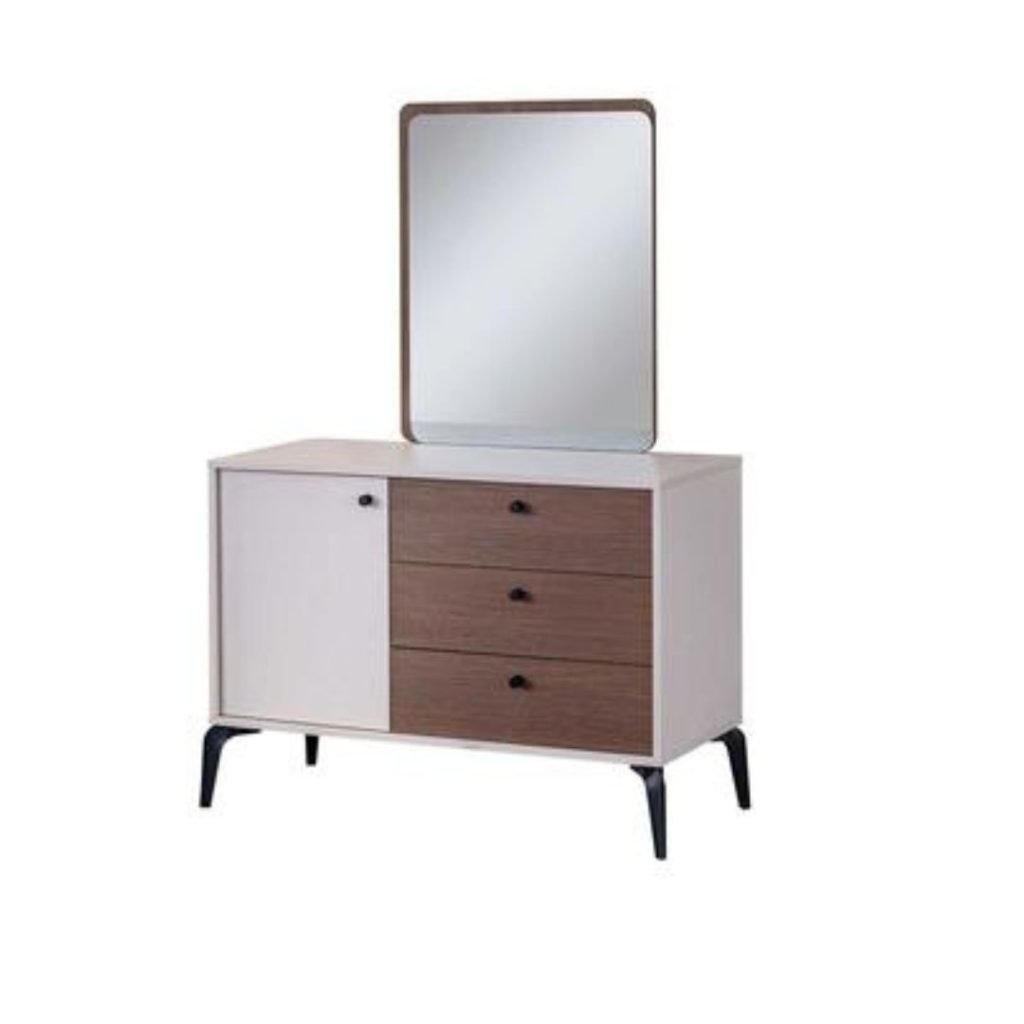 Camera da letto Piedra in colore vizon beige e kaplan 321