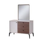 Camera da letto Piedra in colore vizon beige e kaplan 321