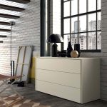 Camera da letto Piera canapa frassinato con letto contenitore