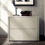 Camera da letto Piera canapa frassinato con letto contenitore