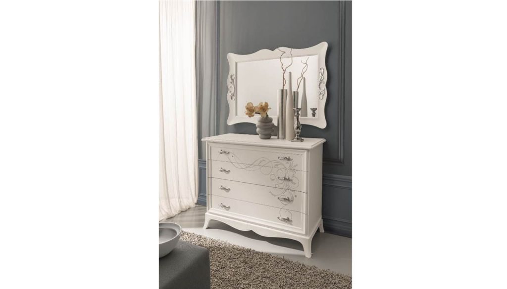 Camera da letto completa Briel bianca