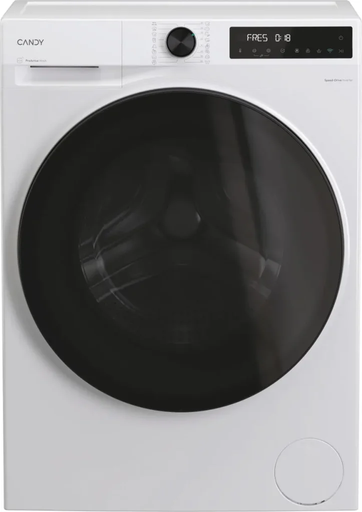 Candy Lavatrice 10 Kg Classe A-20% Profondità 58 cm Centrifuga 1400 giri Inverter Vapore Wi-Fi Bluetooth colore Bianco - BP 410BL8-S ProWash 550