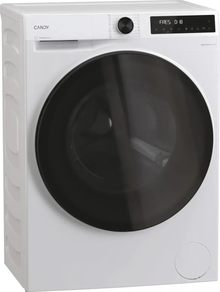 Candy Lavatrice 10 Kg Classe A-20% Profondità 58 cm Centrifuga 1400 giri Inverter Vapore Wi-Fi Bluetooth colore Bianco - BP 410BL8-S ProWash 550