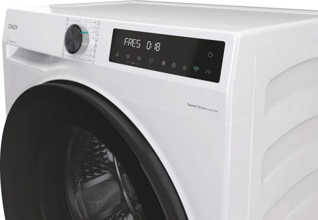 Candy Lavatrice 10 Kg Classe A-20% Profondità 58 cm Centrifuga 1400 giri Inverter Vapore Wi-Fi Bluetooth colore Bianco - BP 410BL8-S ProWash 550
