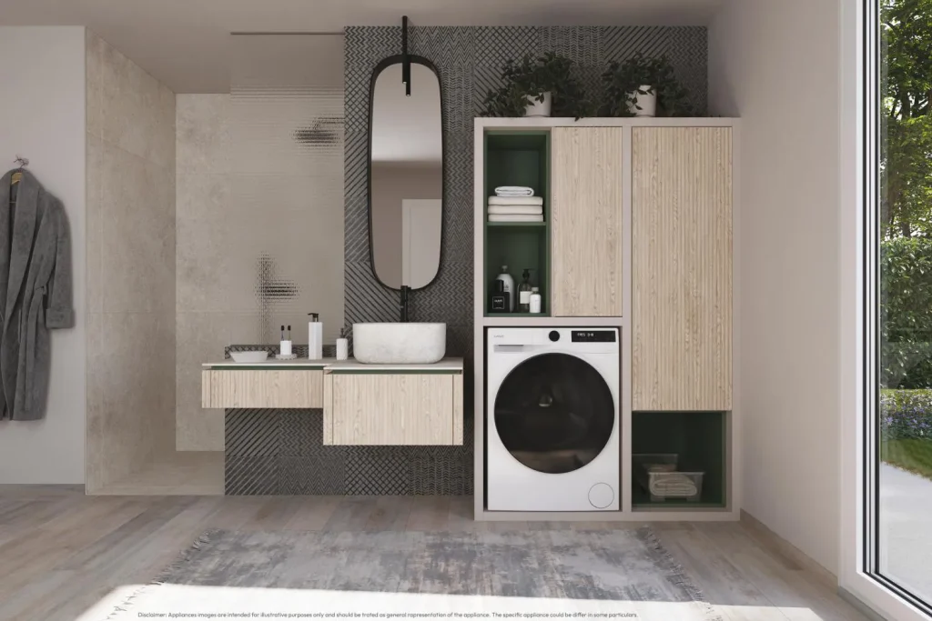 Candy Lavatrice 10 Kg Classe A-20% Profondità 58 cm Centrifuga 1400 giri Inverter Vapore Wi-Fi Bluetooth colore Bianco - BP 410BL8-S ProWash 550