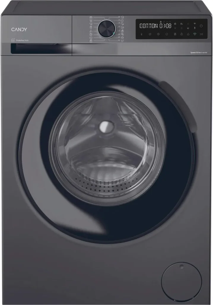 BR26SSB6G-S - CANDY - LAVATRICE SNELLA 38CM 6KG A-10% 1200G ANTRACITE INV TOUCH WIFI