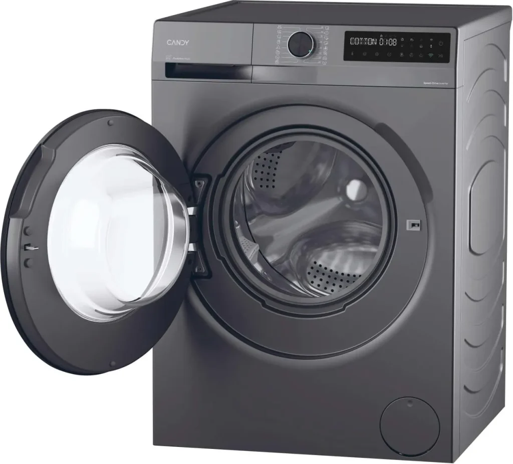 BR26SSB6G-S - CANDY - LAVATRICE SNELLA 38CM 6KG A-10% 1200G ANTRACITE INV TOUCH WIFI