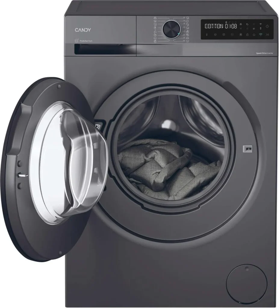 BR26SSB6G-S - CANDY - LAVATRICE SNELLA 38CM 6KG A-10% 1200G ANTRACITE INV TOUCH WIFI