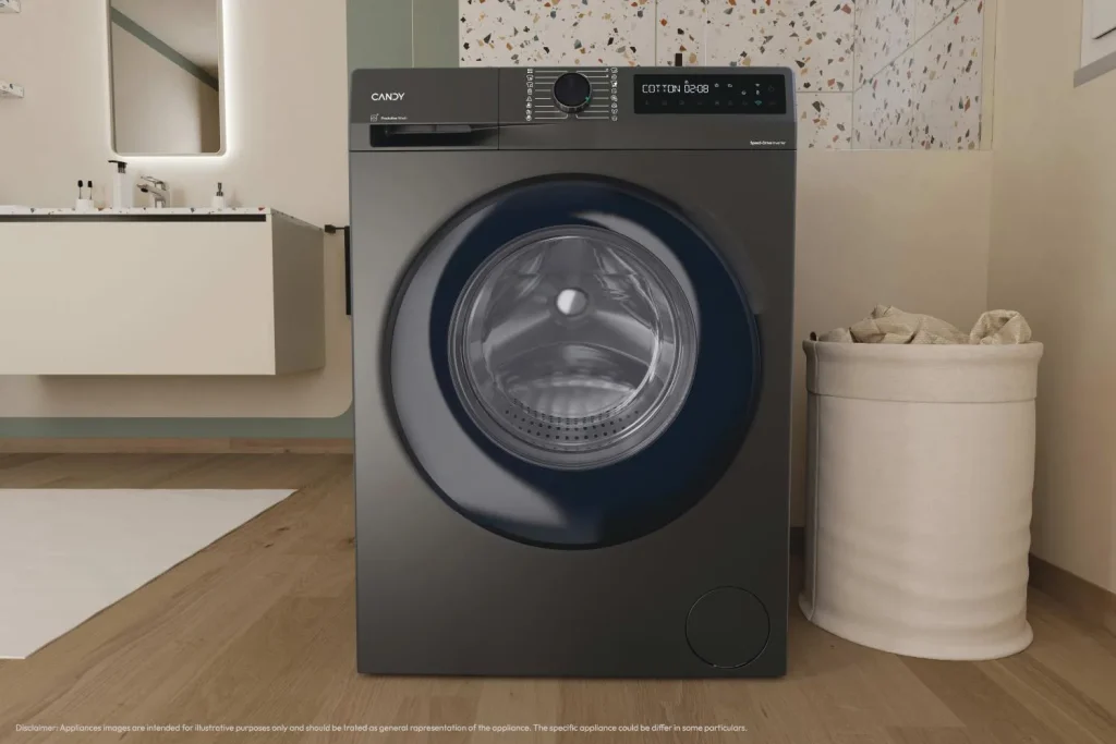 BR26SSB6G-S - CANDY - LAVATRICE SNELLA 38CM 6KG A-10% 1200G ANTRACITE INV TOUCH WIFI