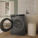 BR26SSB6G-S - CANDY - LAVATRICE SNELLA 38CM 6KG A-10% 1200G ANTRACITE INV TOUCH WIFI