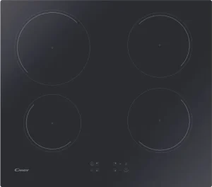 Piano Cottura Candy Induzione 4 Fuochi 59 cm Vetroceramica colore Nero - Idea KRCDJ642