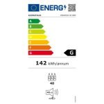 Cantinetta Vinarius 40 ventilato con 5 mensole in legno con guide telescopiche in colore verde classe G