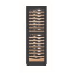 Cantinetta incasso ventilato DW170F2T con maniglia integrata 2 zone di temperatura 105 bottiglie nero classe G