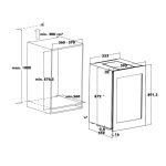Cantinetta incasso ventilato DW412THK 41 bottiglie colore nero classe F