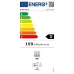 Cantinetta incasso ventilato DW962THK 96 bottiglie colore nero classe G