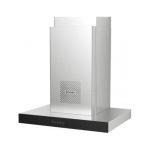 Cappa aspirante a parete Faber Air Hub Stilo Glass Comfort 60 cm. classe A+ inox e vetro nero