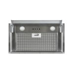 Cappa integrata sottopensile Samet Kripto60 luce led 3 livelli velocità inox classe D