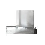 Cappa integrata sottopensile Samet Kripto60 luce led 3 livelli velocità inox classe D