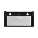 Cappa integrata sottopensile Samet Kripto60 luce led 3 livelli velocità nero classe D
