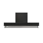 Cappa integrata sottopensile Samet Kripto90 luce led 3 livelli velocità colore nero classe D