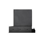 Cappa integrata sottopensile Samet Kripto90 luce led 3 livelli velocità colore nero classe D