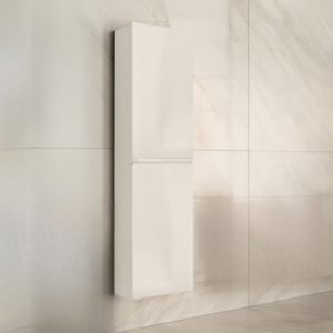 Colonna bagno sospesa Londres con due ante colore bianco lucido