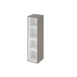 Colonna bagno sospesa Remix 1 anta H 115 colore grigio granito