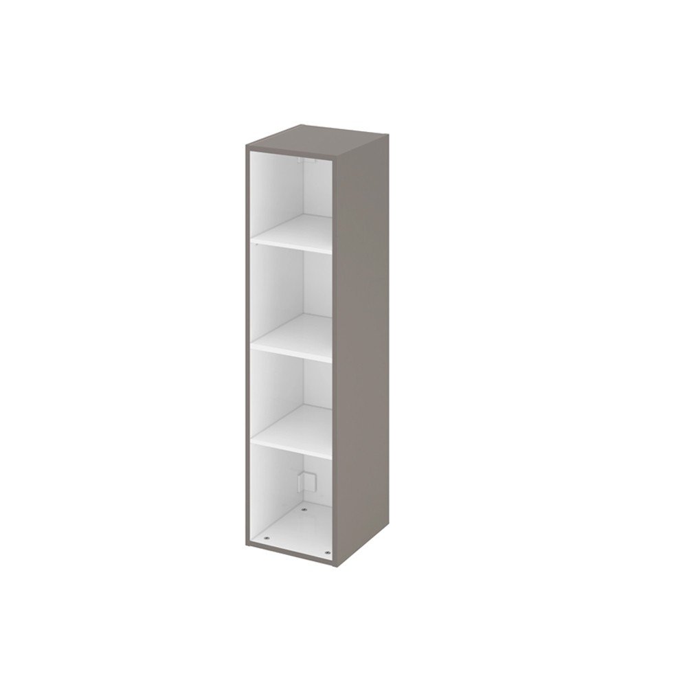 Colonna bagno sospesa Remix 1 anta H 115 colore grigio granito