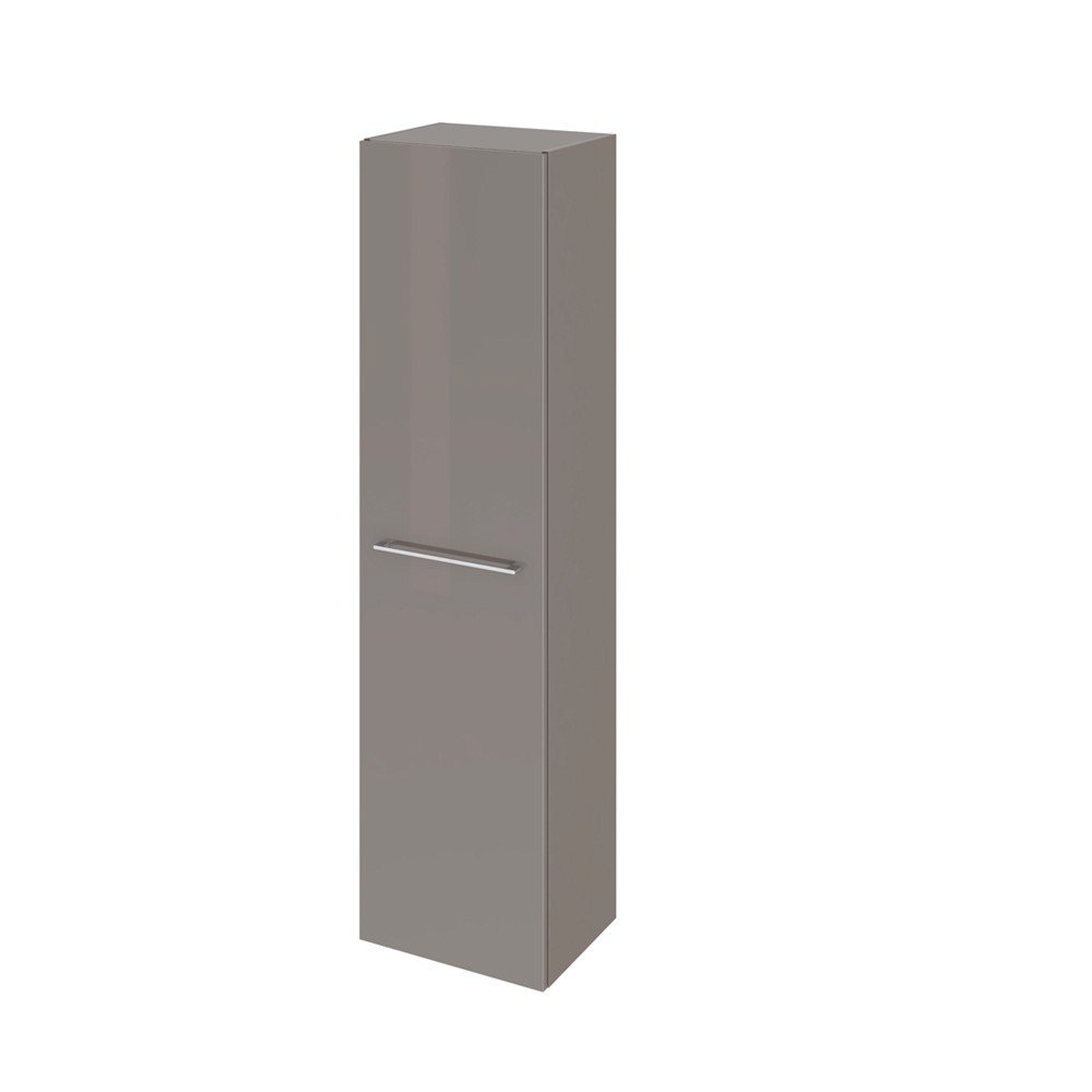 Colonna bagno sospesa Remix 1 anta H 174 colore grigio granito