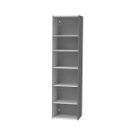Colonna bagno sospesa Remix 1 anta H 174 colore grigio granito