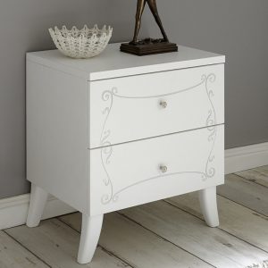 Comodino Ararat bianco