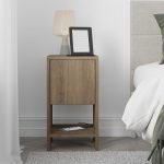 Comodino Ema hitit noce con anta ribalta 30x30x55h