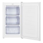 Congelatore verticale DCV08SM3WE0 60 lt a 3 cassetti con porta reversibile classe E bianco Daya